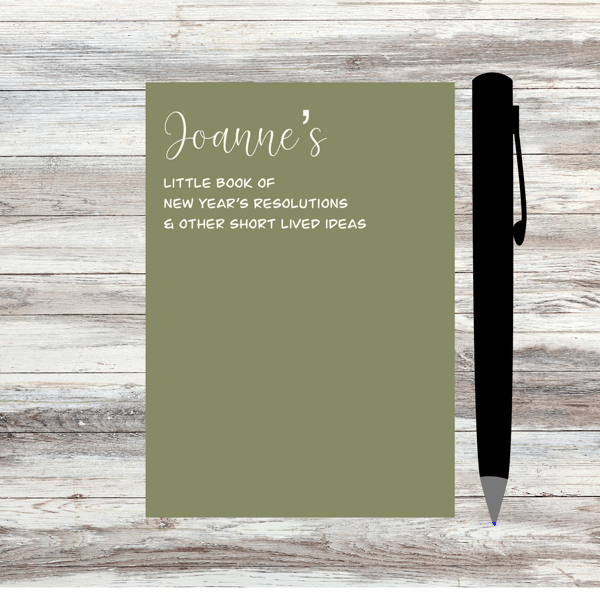 Personalised Notebook - Funny Notebook 