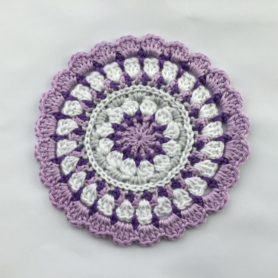 Crochet Mandala Table Mat