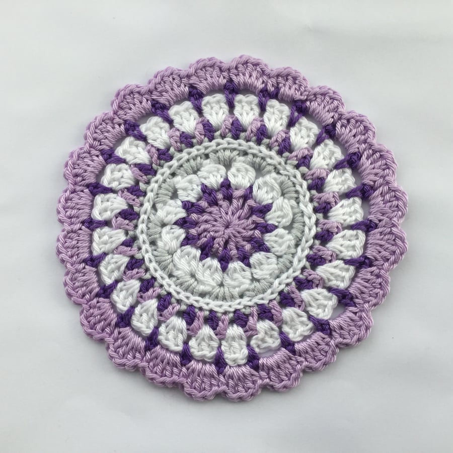Crochet Mandala Table Mat