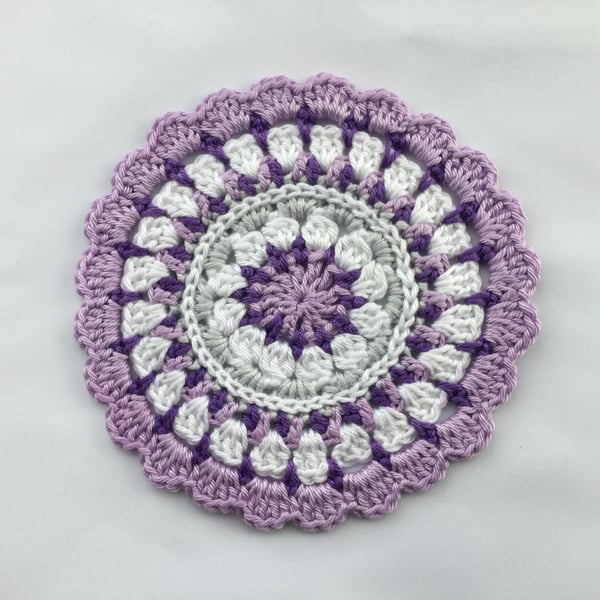 Crochet Mandala Table Mat