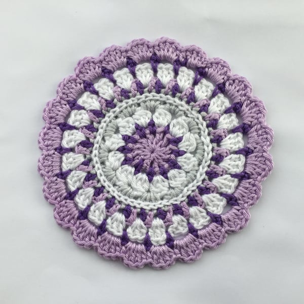 Crochet Mandala Table Mat