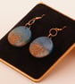 Beach Themed Resin Earrings - Real Sand