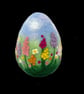 The Crafty Kit Company 'Cottage Garden Egg' Needle Felting Kit - Image 1