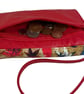 Clutch bag wristlet for phone and cards cash, small phone bag, faux leather conc - Image 3