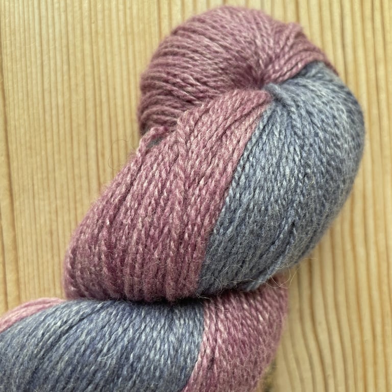 Hand Dyed Cashmere Blend Laceweight Yarn, 50g