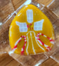 Gingerbread Fused Glass Decoration - Image 2