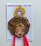 Babushka Ya Ya brooch - Image 4