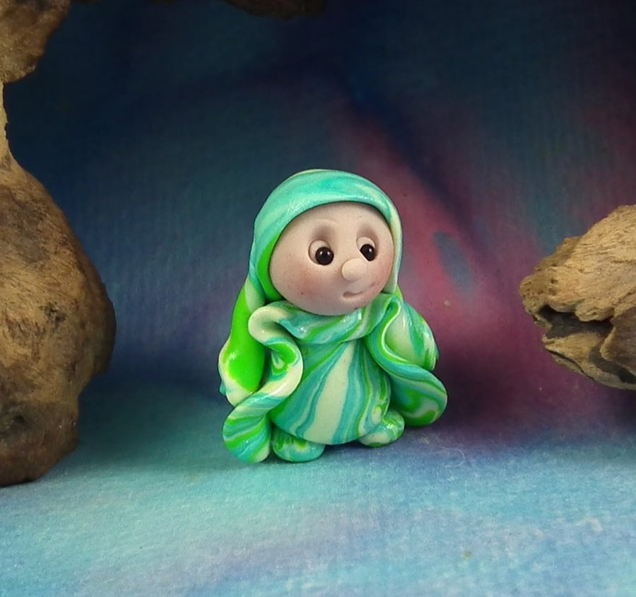 Autumn Special ... Tiny Garden Gnome 'Mina' by Ann Galvin