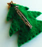 Handcrafted Xmas Tree Brooch - Image 3