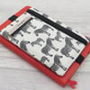 Zipped Pouch for Journals and Notebooks with Pocket and Planner Band
