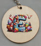 Easter keyring 