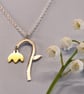 Delicate Flower necklace  - Image 2