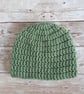 Baby Beanie Hat,  Soft Crochet Hat with Stripe, Choice of Colour and Sizes - Image 9