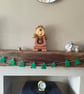 Felt Christmas tree garland - Image 1