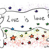 Love is Love - Art Print