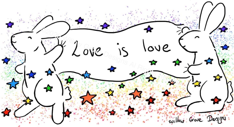 Love is Love - Art Print