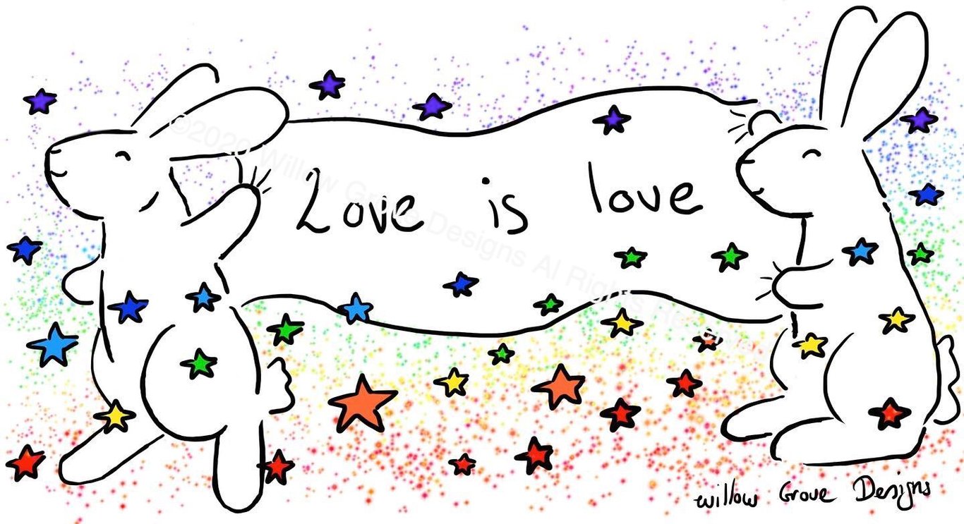 Love is Love - Art Print