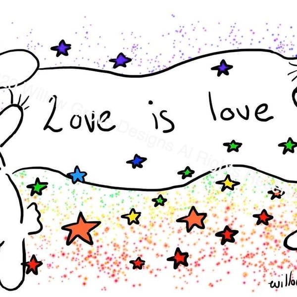 Love is Love - Art Print