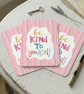 Be Kind to Yourself - Positive Quote Postcard & Motivational Art Card
