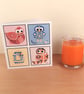 Blank Card with Patterned Ukrainian Eggs, Chicks and Chicken Q-PSQ - Image 9
