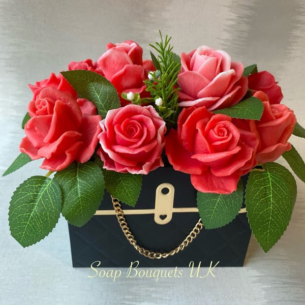 Large Soap Rose Bouquet: Perfect Gift for Every Occasion, Exquisite Soap Flowers