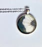 Floral Pendant Necklace - Image 1