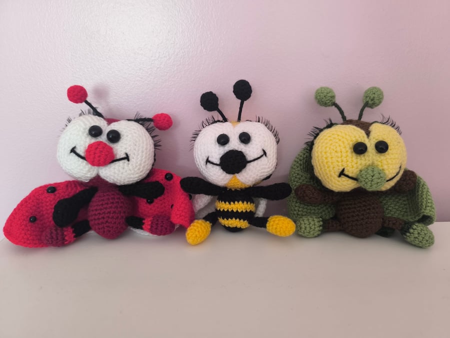 Crochet ladybird
