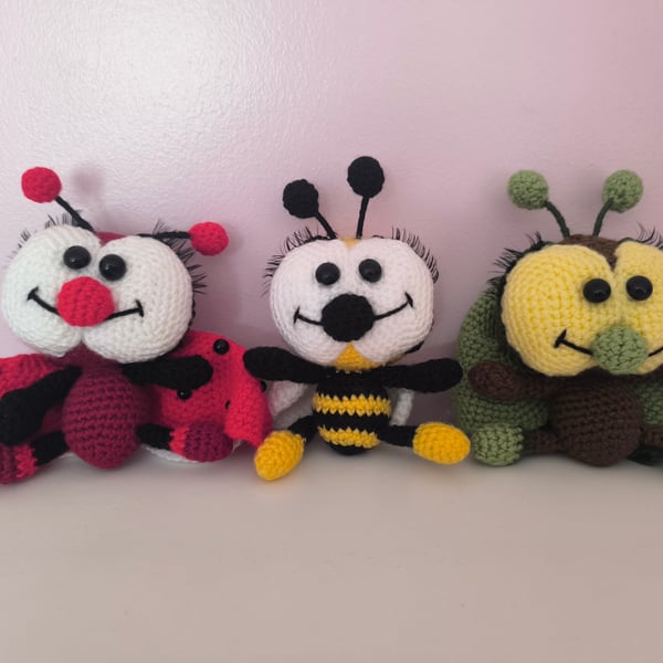 Crochet ladybird