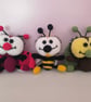 Crochet ladybird