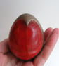 Raku glazed robin (E) - Image 4