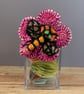 Needle-felt and Embroidery Bee on a Flower - Image 1