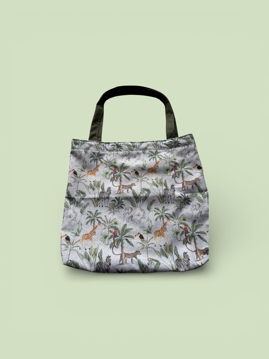 Showerproof Shopping Bag. Safari 