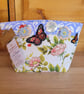 Upcycled Floral Storage Basket - Image 4