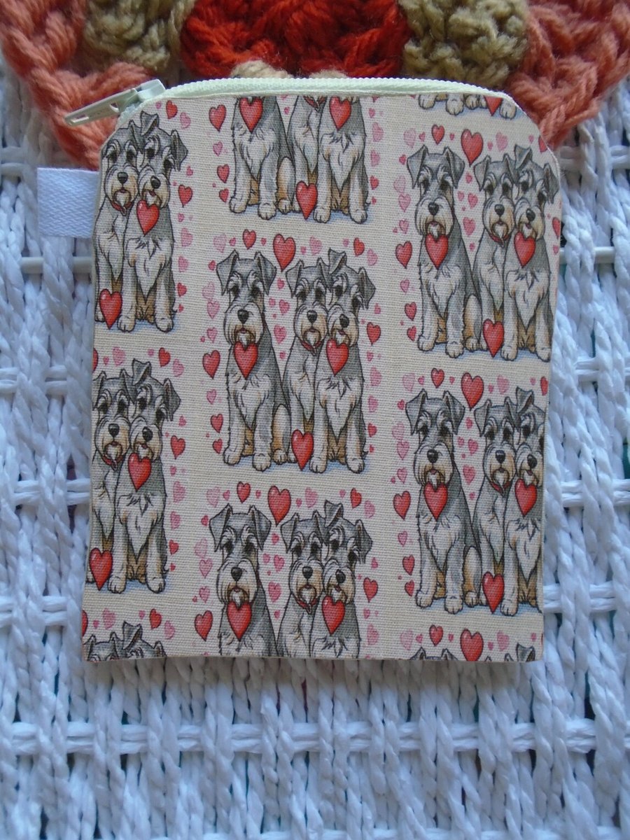 Schnauzers Coin Purse or Card Holder 
