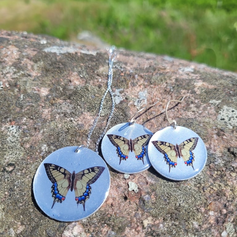 Swallowtail Butterfly Earrings