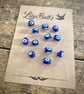 12 Evil Eye Beads - 14 mm - Image 1