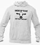 Moo Btch Get Out The Hay Hooded Sweatshirt Funny Cow Joke Farmer Novelty  - Image 3
