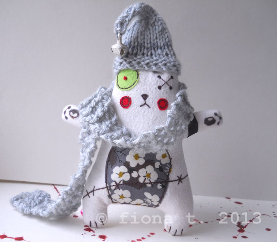 winter zombie kitty - celeste