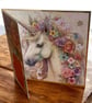Reach for the Moon Unicorn Greeting Card