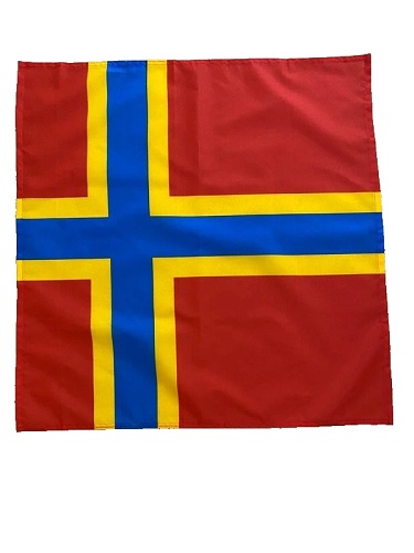 23" x 23" (59 x 59 cm) Orkney Isles Islands New Flag Bandana Head Scarf Neck Tie