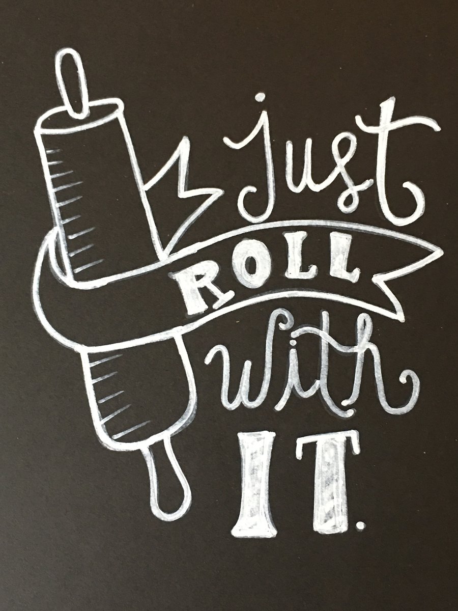 Just Roll With It Picture - Kitchen picture - Kitchen Quote - Quote - Kitchen Ar