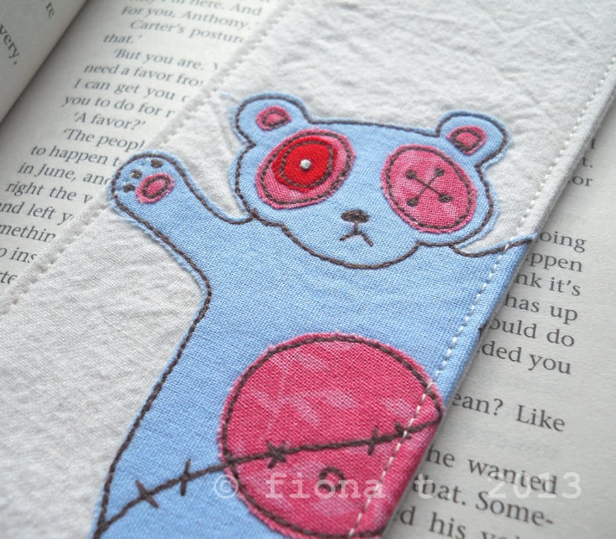 zombie panda bookmark