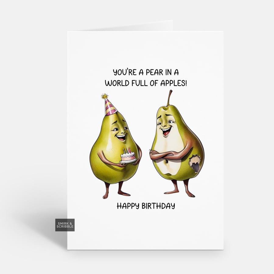 Unique Funny Birthday Card For Him Or Her 