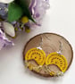 Micro Crochet Gemstone Statement Earrings - Image 5