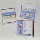 Set of 3 Wellbeing Cards – Thinking of You, Get Well Soon & Sent With Love