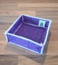 Small tray for small desk items - purple colour - Image 1