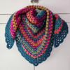 Crochet Triangle Scarf Shawl