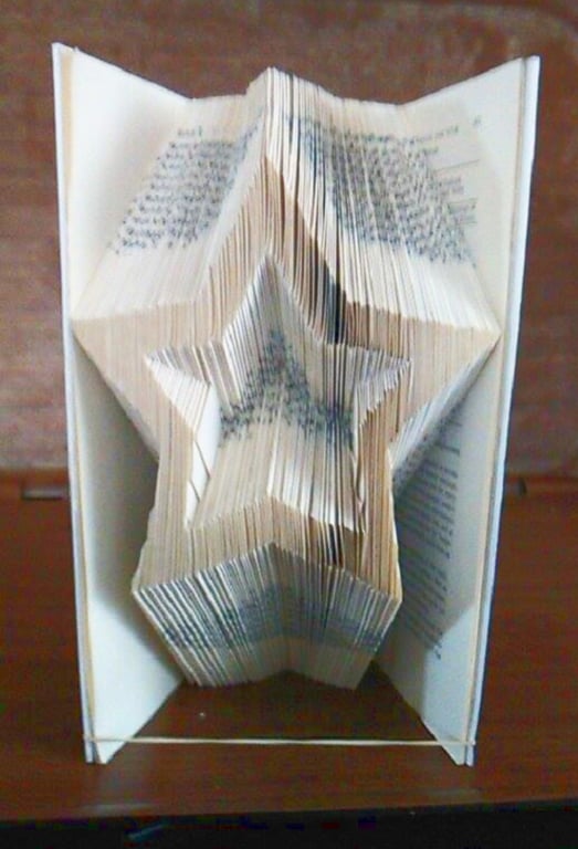 Star MMF Book Folding Pattern - EMAILED PDF PATTERN