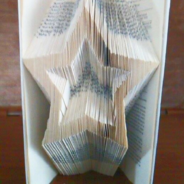 Star MMF Book Folding Pattern - EMAILED PDF PATTERN