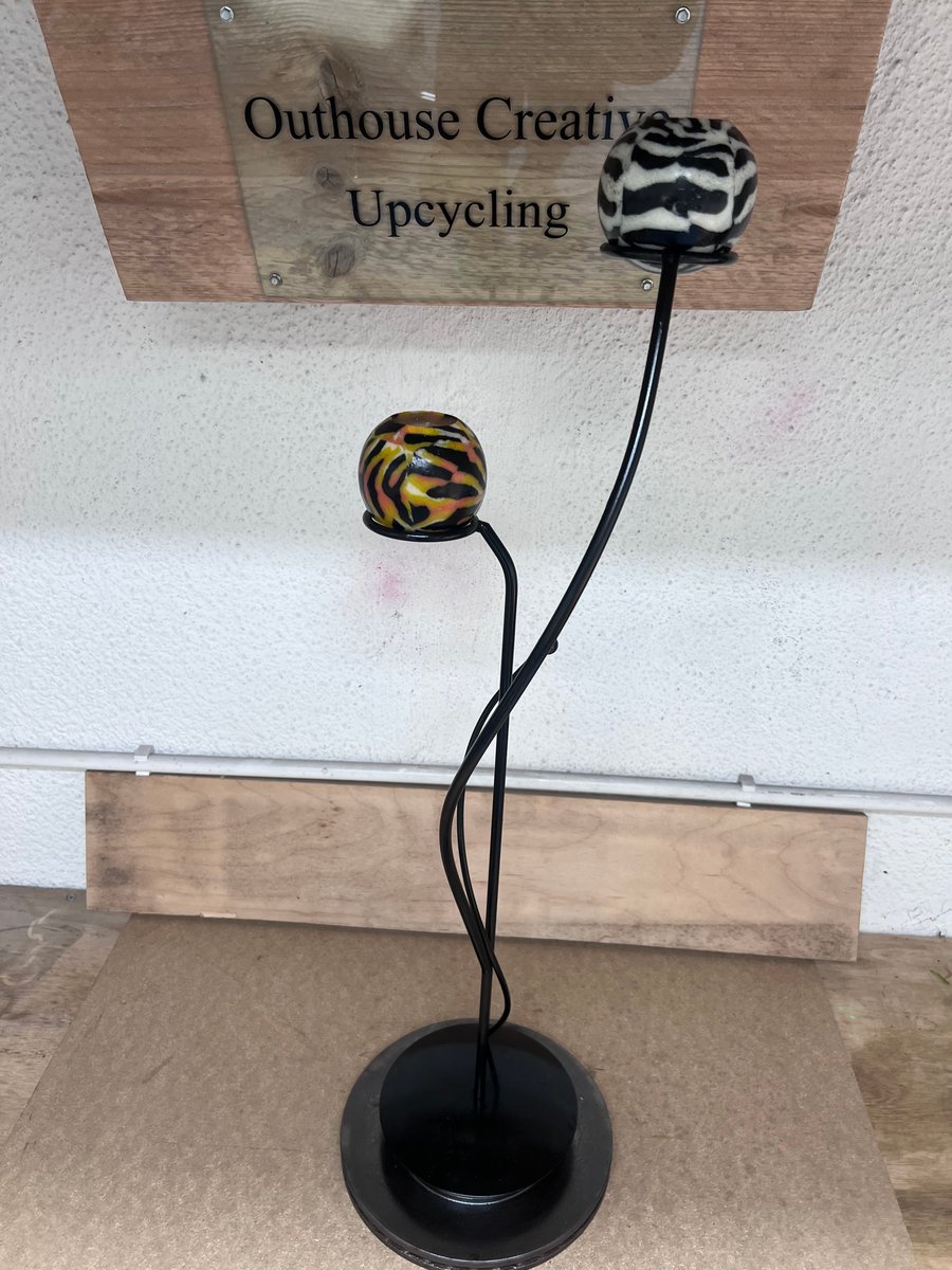 Animal print Candle holder